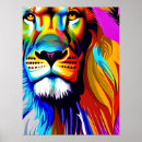 Search for lions art Colourful