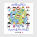 Search for green globe stickers Africa