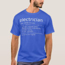 Search for electrician humor tshirts Electricity