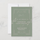Search for foilage invitations Minimalist
