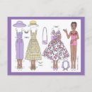 Search for vintage fashion postcards 1950s