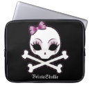 Search for girly skull cases Black