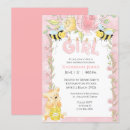 Search for honey bear and bee invitations Floral