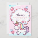 Search for purple unicorn invitations Sweet
