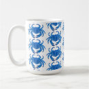 Search for blue crab mugs Pattern