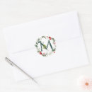 Search for red m stickers Initial