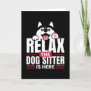 Search for dog walking cards Sitter