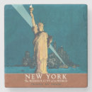 Search for vintage travel coasters New york city