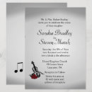 Search for musical 6x8 invitations Violin