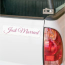 Search for decor bumper stickers Just married