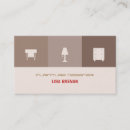 Search for home decor business cards House