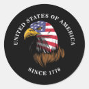 Search for vintage eagle stickers Usa