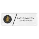 Search for real estate name tags Company promotional items cheap