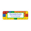 Search for brick return address labels Construction