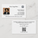 Search for unique realtor business cards Broker