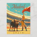 Search for madrid postcards Vintage travel
