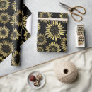 Search for sunflower wrapping paper Birthday