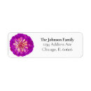 Search for zinnia return address labels Flower
