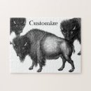 Search for buffalo bison puzzles Yellowstone
