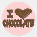 Search for i love candy stickers Chocolate