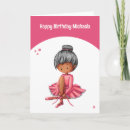 Search for african american girl birthday cards Girls