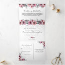 Search for 3 in 1 wedding invitations Watercolor