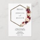 Search for marsala wedding invitations Rustic