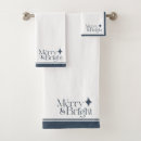Search for blue christmas bath towels Elegant
