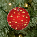 Search for colorful christmas tree decorations Red
