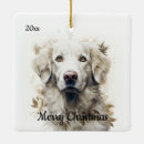 Search for great pyrenees dog christmas tree decorations Animal