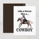 Search for horse riding postcards Western