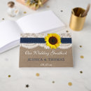 Search for sunflower guest books Yellow
