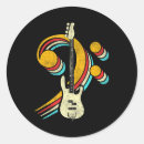 Search for retro guitar stickers Bass