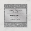 Search for professional discount cards Beauty salon