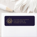 Search for antique gold return address labels Vintage