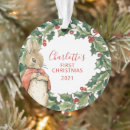 Search for peter rabbit christmas tree decorations Vintage