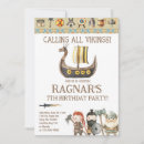 Search for viking birthday invitations Boy