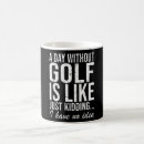 Search for golf saying mugs Golfer