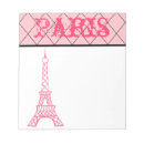 Search for paris notepads Girly