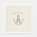Search for vintage rabbit napkins Baby shower