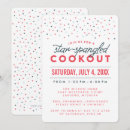 Search for star spangled invitations Patriotic