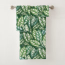 Search for tropical rainforest bath towels Green