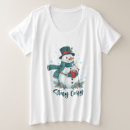 Search for christmas plus size clothing Snowman
