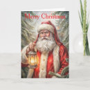 Search for lamp christmas cards Santa claus