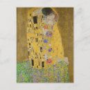 Search for art nouveau couple postcards Gustav klimt
