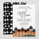 Search for miami wedding invitations Palm trees