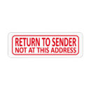 Search for rts Return to sender