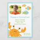 Search for aquarium fish birthday invitations Summer