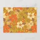 Search for retro 70s postcards Flowers