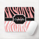 Search for zebra print mousepads Cute
